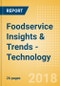 Foodservice Insights & Trends - Technology - Product Thumbnail Image