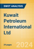 Kuwait Petroleum International Ltd - Strategic SWOT Analysis Review- Product Image