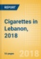 Cigarettes in Lebanon, 2018 - Product Thumbnail Image