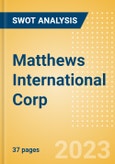 Matthews International Corp (MATW) - Financial and Strategic SWOT Analysis Review- Product Image