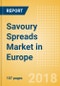 Savoury Spreads (Syrups & Spreads) Market in Europe - Outlook to 2022: Market Size, Growth and Forecast Analytics - Product Thumbnail Image