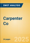 Carpenter Co - Strategic SWOT Analysis Review- Product Image