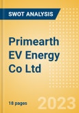 Primearth EV Energy Co Ltd - Strategic SWOT Analysis Review- Product Image