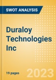 Duraloy Technologies Inc - Strategic SWOT Analysis Review- Product Image