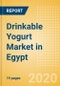 Drinkable Yogurt (Dairy and Soy Food) Market in Egypt - Outlook to 2024; Market Size, Growth and Forecast Analytics (updated with COVID-19 Impact) - Product Thumbnail Image