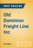 Old Dominion Freight Line Inc (ODFL) - Financial and Strategic SWOT Analysis Review- Product Image