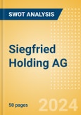 Siegfried Holding AG (SFZN) - Financial and Strategic SWOT Analysis Review- Product Image