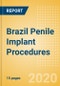 Brazil Penile Implant Procedures Outlook to 2025 - Penile implant procedures using inflatable penile implants and Penile implant procedures using semi-rigid penile implants - Product Thumbnail Image