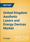 United Kingdom Aesthetic Lasers and Energy Devices Market Outlook to 2025 - Laser Resurfacing Devices, Minimally Invasive Body Contouring Devices and Non Invasive Body Contouring Devices- Product Image