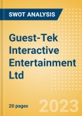 Guest-Tek Interactive Entertainment Ltd - Strategic SWOT Analysis Review- Product Image