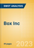 Box Inc (BOX) - Financial and Strategic SWOT Analysis Review- Product Image