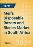 Men's Disposable Razors and Blades (Male Toiletries) Market in South Africa - Outlook to 2025; Market Size, Growth and Forecast Analytics- Product Image