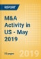 M&A Activity in US - May 2019 - Product Thumbnail Image