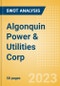 Algonquin Power & Utilities Corp (AQN) - Financial and Strategic SWOT Analysis Review - Product Thumbnail Image