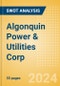 Algonquin Power & Utilities Corp (AQN) - Financial and Strategic SWOT Analysis Review - Product Thumbnail Image