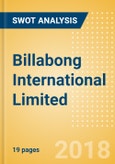 Billabong International Limited - Strategic SWOT Analysis Review- Product Image
