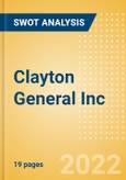 Clayton General Inc - Strategic SWOT Analysis Review- Product Image