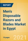 Men's Disposable Razors and Blades (Male Toiletries) Market in Egypt - Outlook to 2025; Market Size, Growth and Forecast Analytics- Product Image