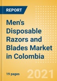 Men's Disposable Razors and Blades (Male Toiletries) Market in Colombia - Outlook to 2025; Market Size, Growth and Forecast Analytics- Product Image