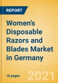 Women's Disposable Razors and Blades (Feminine Hygiene) Market in Germany - Outlook to 2025; Market Size, Growth and Forecast Analytics- Product Image