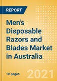 Men's Disposable Razors and Blades (Male Toiletries) Market in Australia - Outlook to 2025; Market Size, Growth and Forecast Analytics- Product Image