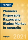 Women's Disposable Razors and Blades (Feminine Hygiene) Market in Australia - Outlook to 2025; Market Size, Growth and Forecast Analytics- Product Image