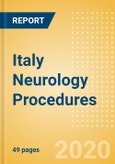 Italy Neurology Procedures Outlook to 2025 - Hydrocephalus Shunting Procedures, Neurovascular Thrombectomy Procedures, ICP Procedures and Others.- Product Image