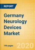 Germany Neurology Devices Market Outlook to 2025 - Hydrocephalus shunts, Interventional Neuroradiology, Minimally Invasive Neurosurgery and Others.- Product Image