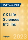 CK Life Sciences Int'l (Holdings) Inc (775) - Financial and Strategic SWOT Analysis Review- Product Image