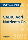 SABIC Agri-Nutrients Co (2020) - Financial and Strategic SWOT Analysis Review- Product Image