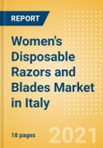 Women's Disposable Razors and Blades (Feminine Hygiene) Market in Italy - Outlook to 2025; Market Size, Growth and Forecast Analytics- Product Image