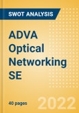 ADVA Optical Networking SE (ADV) - Financial and Strategic SWOT Analysis Review- Product Image