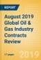 August 2019 Global Oil & Gas Industry Contracts Review - ADNOC Awards Major Well Drilling and Completion Equipment Contracts in UAE - Product Thumbnail Image