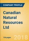 Canadian Natural Resources Ltd Oil & Gas Exploration and Production Operations and Cost Analysis - Q1, 2018- Product Image
