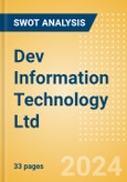 Dev Information Technology Ltd (DEVIT) - Financial and Strategic SWOT Analysis Review- Product Image
