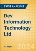 Dev Information Technology Ltd (DEVIT) - Financial and Strategic SWOT Analysis Review- Product Image