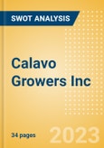 Calavo Growers Inc (CVGW) - Financial and Strategic SWOT Analysis Review- Product Image