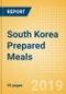 South Korea Prepared Meals - Market Assessment and Forecast to 2023 - Product Thumbnail Image