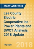 Lea County Electric Cooperative Inc - Power Plants and SWOT Analysis, 2018 Update- Product Image