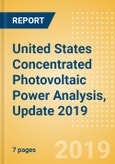 United States Concentrated Photovoltaic (CPV) Power Analysis, Update 2019- Product Image
