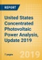 United States Concentrated Photovoltaic (CPV) Power Analysis, Update 2019 - Product Thumbnail Image
