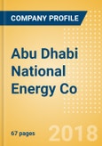 Abu Dhabi National Energy Co Oil & Gas Exploration and Production Operations and Cost Analysis - Q1, 2018- Product Image