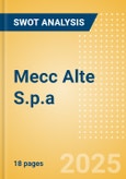 Mecc Alte S.p.a. - Strategic SWOT Analysis Review- Product Image