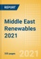 Middle East Renewables 2021 - Renewable Energy Policy, Investment and Projects in the Middle East and North Africa - MEED Insights - Product Image
