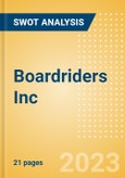Boardriders Inc - Strategic SWOT Analysis Review- Product Image