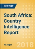 South Africa: Country Intelligence Report- Product Image