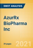 AzurRx BioPharma Inc (AZRX) - Financial and Strategic SWOT Analysis Review- Product Image