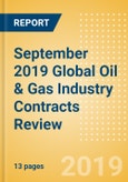 September 2019 Global Oil & Gas Industry Contracts Review - Hyundai Engineering Secures Major EPC Contract for Balikpapan Refinery in Indonesia- Product Image