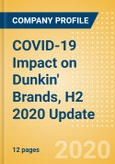 COVID-19 Impact on Dunkin' Brands, H2 2020 Update- Product Image