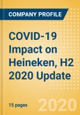 COVID-19 Impact on Heineken, H2 2020 Update- Product Image